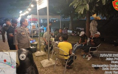 Bhabinkamtibmas Manahan Gelar Sambang DDS dan Operasi Pekat, Amankan 3 Botol Ciu dan 4 Pemuda