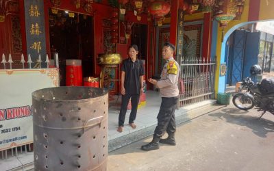 Jelang HUT Bhayangkara ke-79, Bhabinkamtibmas Laksanakan Sambang dan Koordinasi Kegiatan Bakti Religi