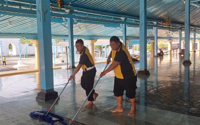 Bhakti Religi Polresta Surakarta Sambut HUT Bhayangkara ke-79 di Masjid Agung Surakarta