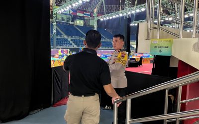 Polresta Surakarta Amankan Kejuaraan Badminton Asia Junior 2025 di GOR Indoor Manahan