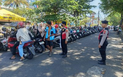 Satuan Samapta Polresta Surakarta Gelar Patroli Dialogis di Objek Vital dan Pusat Keramaian
