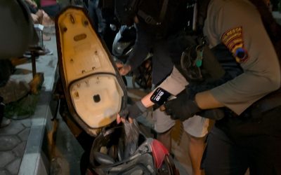 Tim Sparta Polresta Surakarta Amankan 5 Warga Pesta Miras di Jalan Letjen Sutoyo