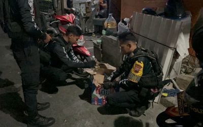 Dalam Kegiatan KKYD,Tim Sparta Polresta Surakarta Amankan Penjual Miras di Kadipiro
