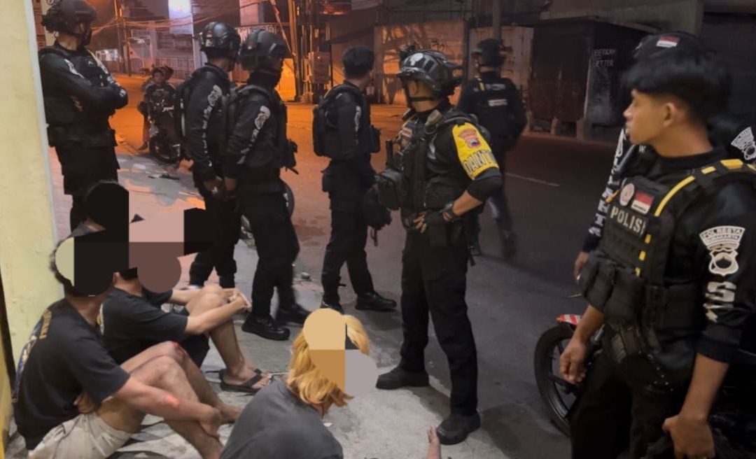Tim Sparta Polresta Surakarta Amankan 6 Pemuda Diduga Akan Lakukan Aksi Tawuran di Ring Road Mojosongo