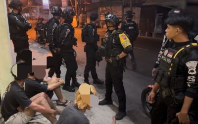 Tim Sparta Polresta Surakarta Amankan 6 Pemuda Diduga Akan Lakukan Aksi Tawuran di Ring Road Mojosongo