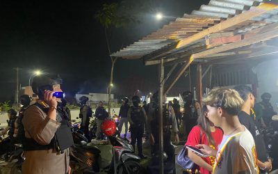 Kapolresta Surakarta Pimpin Langsung Pengamanan Pengesahan Warga PSHT di Convention Hall Terminal Tirtonadi