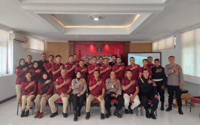 Satuan Binmas Polresta Surakarta Laksanakan Pembinaan kepada Polsuspas di Rutan Kota Surakarta