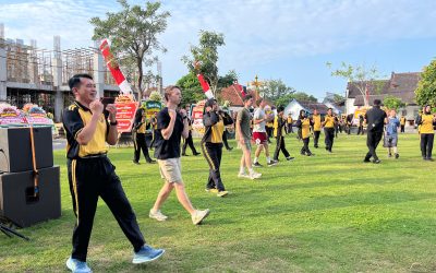 Polresta Surakarta Gelar Senam Bersama Demi Jaga Kebugaran dan Soliditas Personel