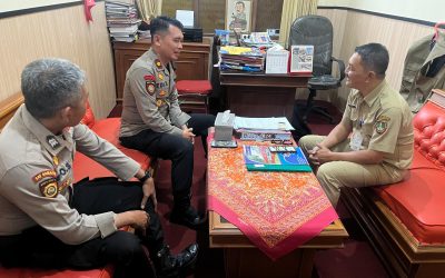 Kasat Samapta Polresta Surakarta Lakukan Silaturahmi ke BPBD Kota Surakarta