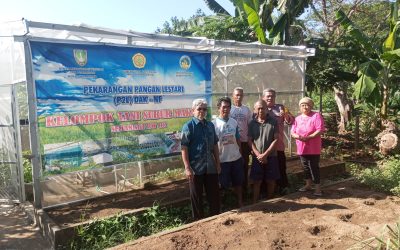 Dukung Ketahanan Pangan , Bhabinkamtibmas Semanggi Sambangi Kelompok Tani Subur Makmur