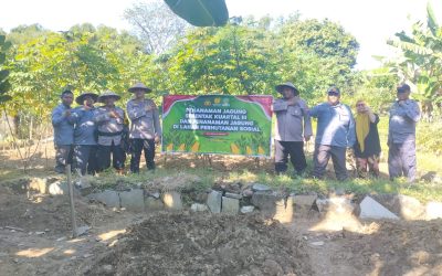 Polsek Pasar Kliwon Gelar Penanaman Jagung Serentak Kuartal III