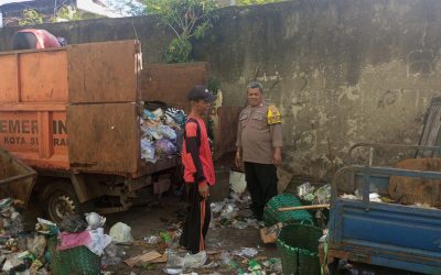 Bhabinkamtibmas Semanggi Sambang TPS, Ajak Warga Wujudkan Kamtibmas yang Kondusif