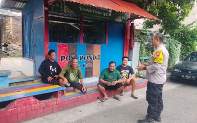 Bhabinkamtibmas Sumber Ajak Aktifkan Kembali Pos Kamling Demi Keamanan Lingkungan