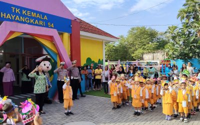 Satlantas Polresta Surakarta Gelar “Polisi Sahabat Anak” di TK Kemala Bhayangkari, Sosialisasikan Tertib Lalu Lintas dalam Rangka Operasi Patuh Candi 2025