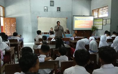 Dalam Rangka Ops Patuh Candi 2025, Polsek Laweyan Kerahkan Bhabinkamtibmas untuk Sosialisasi ke Sekolah