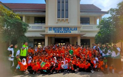 Bhabinkamtibmas Timuran Sambangi SDN Beskalan, Ingatkan Bahaya Kenakalan Remaja