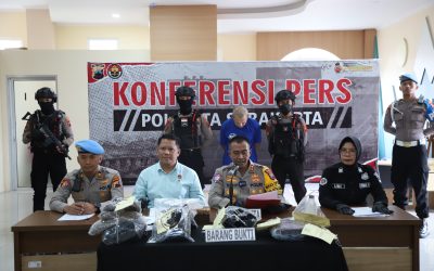 Polresta Surakarta Gelar Press Release Ungkap Kasus Curanmor  di Keprabon