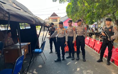 Satuan Samapta Polresta Surakarta Gelar Latihan Peningkatan Kemampuan Penjagaan dan Bongkar Pasang Senjata