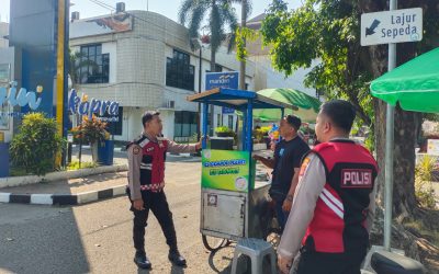 Satuan Samapta Polresta Surakarta Gelar Patroli Dialogis Humanis di Pusat Keramaian dan Objek Vital