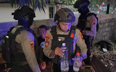 Sedang Pesta Miras , Dua Warga Nusukan Diamankan Tim Sparta Polresta Surakarta
