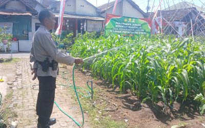 Bhabinkamtibmas Joglo Sambangi Kelompok Tani Sumber Berkah Dukung Program Ketahanan Pangan