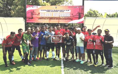 Sambut HUT RI ke-80, Polresta Surakarta Gelar Lomba Mini Soccer Kapolresta Cup 2025