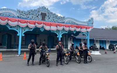 Tim Sparta Sat Samapta Polresta Surakarta Gelar Patroli Dialogis di Sejumlah Titik Keramaian