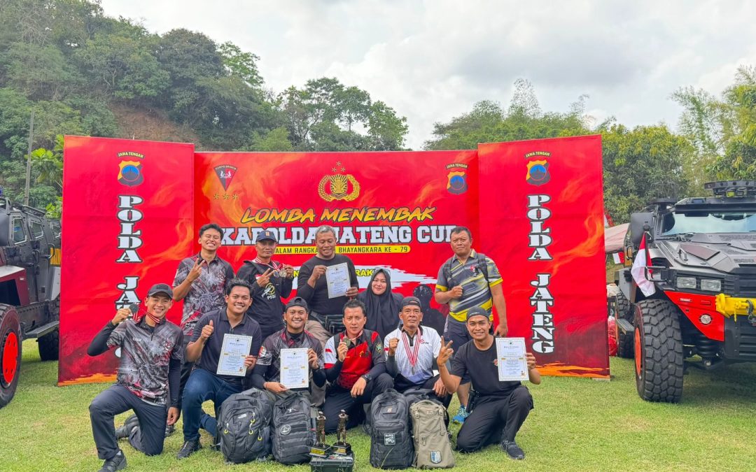 Polresta Surakarta Raih Dua Juara Bergengsi di Lomba Menembak Kapolda Jateng Cup 2025
