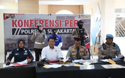 Seorang Perempuan Warga Gemolong Diamankan Polresta Surakarta Sebagai Pelaku Penggelapan Sepeda Motor