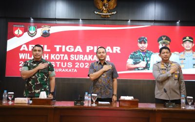 Polresta Surakarta Gelar Apel Tiga Pilar, Wujudkan Sinergitas Jaga Kondusifitas Kota Solo