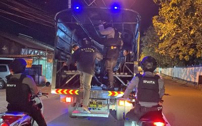 Bikin Ribut di SPBU, Empat Pemuda Diamankan Tim Sparta Polresta Surakarta