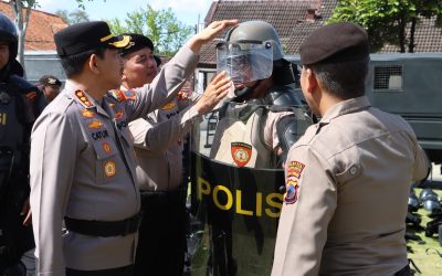 Kapolresta Surakarta Pimpin Apel Siaga Pleton Dalmas dan Raimas