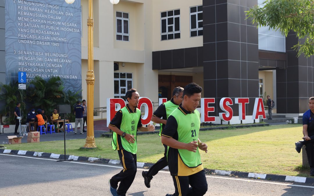Polresta Surakarta Gelar Tes Kesamaptaan Jasmani (TKJ) Semester II Tahun 2025