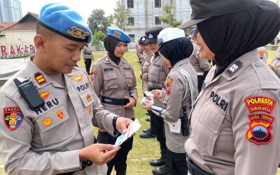 Dalam Rangka HUT Polwan ke-77, Si Propam Polresta Surakarta Gelar Gaktiblin untuk Seluruh Anggota Polwan