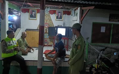 Bhabinkamtibmas Pucangsawit Ajak Warga Aktifkan Pos Ronda dan Patroli Malam