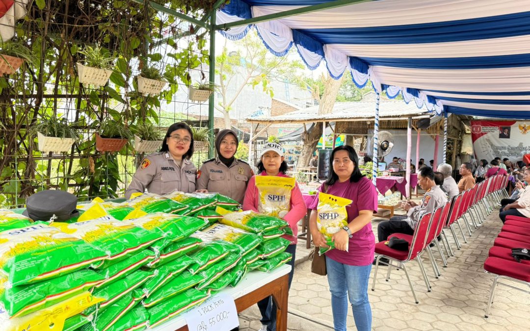 Polresta Surakarta Distribusikan 10 Ton Beras dan Panen Raya Jagung, Total 15 Ton Beras SPHP Terjual Habis