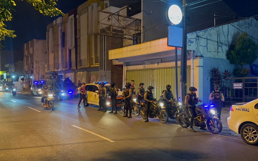 Jaga Kondusifitas Kamtibmas Kota Solo, Polresta Surakarta Rutin Gelar Patroli Skala Besar