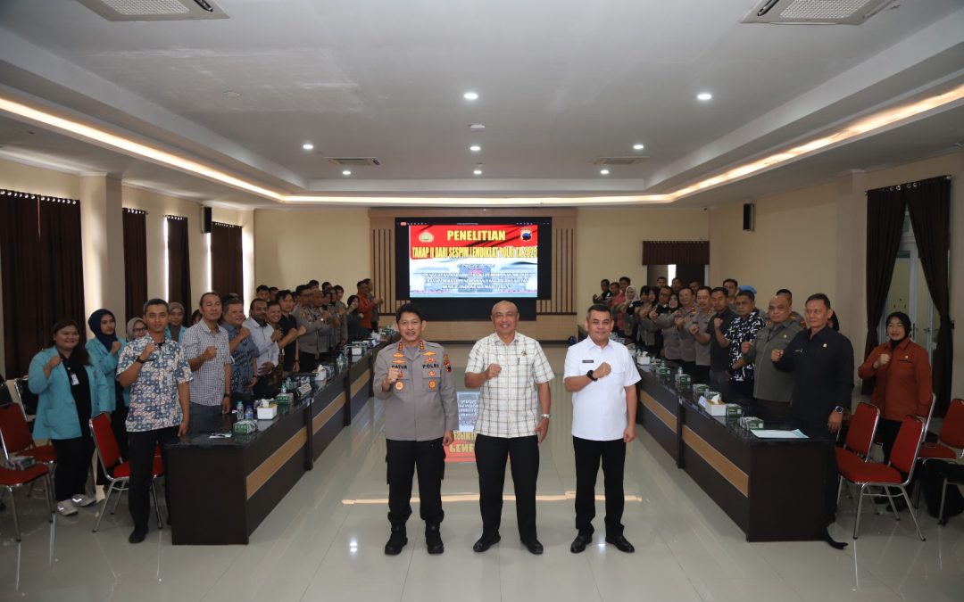 Polresta Surakarta Terima Kunjungan Kerja Tim Penelitian Tahap II Sespim Lemdiklat Polri