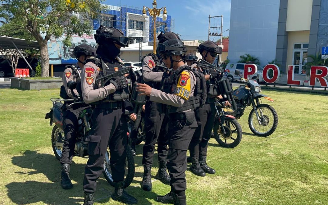 Sat Samapta Polresta Surakarta Gelar Latihan Peningkatan Kemampuan Ton Raimas
