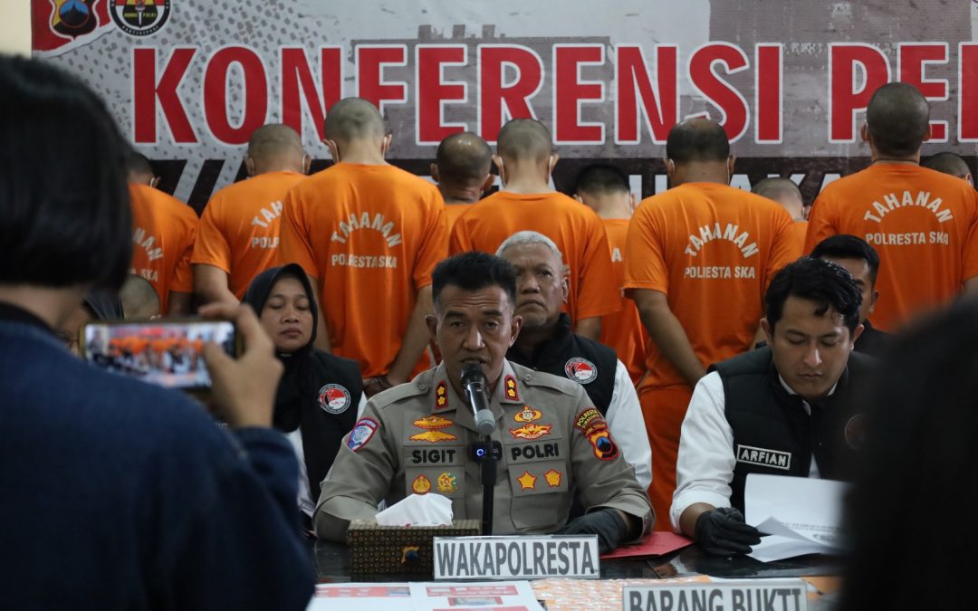 Sat Resnarkoba Polresta Surakarta Amankan 78 Tersangka Kasus Narkoba Selama Periode 28 Mei hingga 10 Oktober 2025