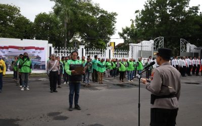 Polresta Surakarta Gelar Apel Ojol Kamtibmas, Wujud Sinergitas Dalam Menjaga Kondusivitas Kota Solo