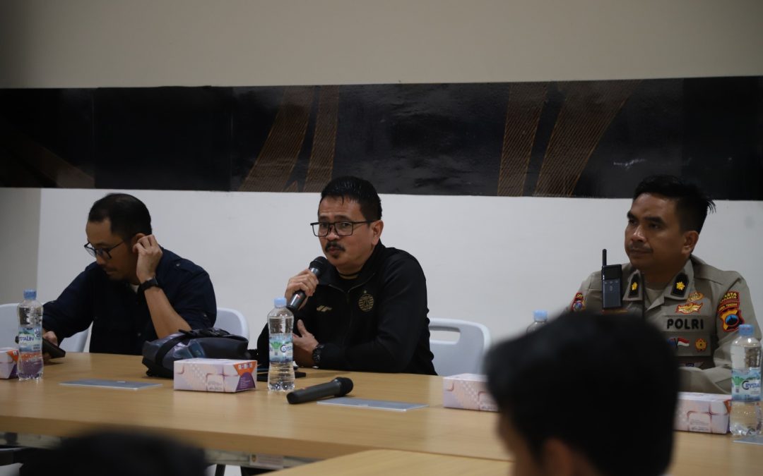 Laga Digelar Tanpa Penonton, Polresta Surakarta Tetap Amankan Laga Liga 1 Persija Jakarta Saat Hadapi PSBS Biak di Stadion Manahan