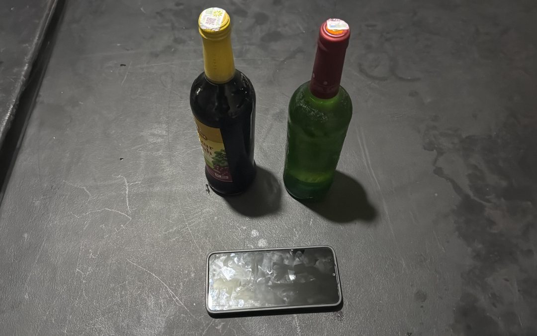 Seorang Warga Sukoharjo Diamankan Tim Sparta Kedapatan Bawa Miras di Manahan