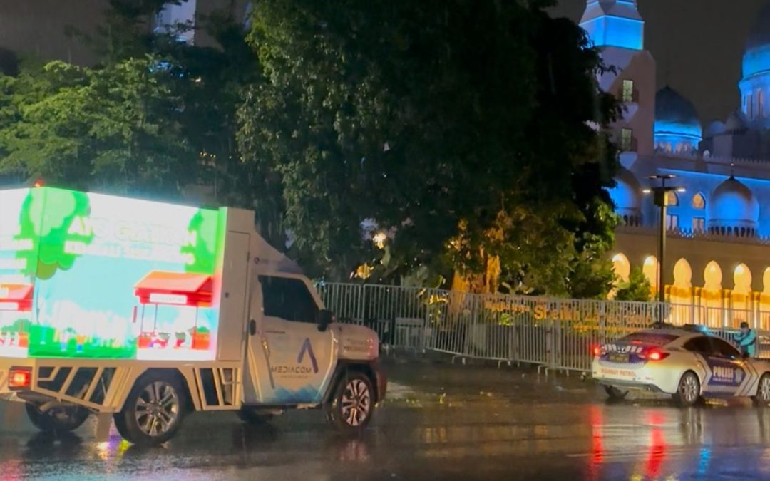 Polresta Surakarta Luncurkan Terobosan “Patroli Videotron” Sampaikan Imbauan Kamtibmas ke Masyarakat