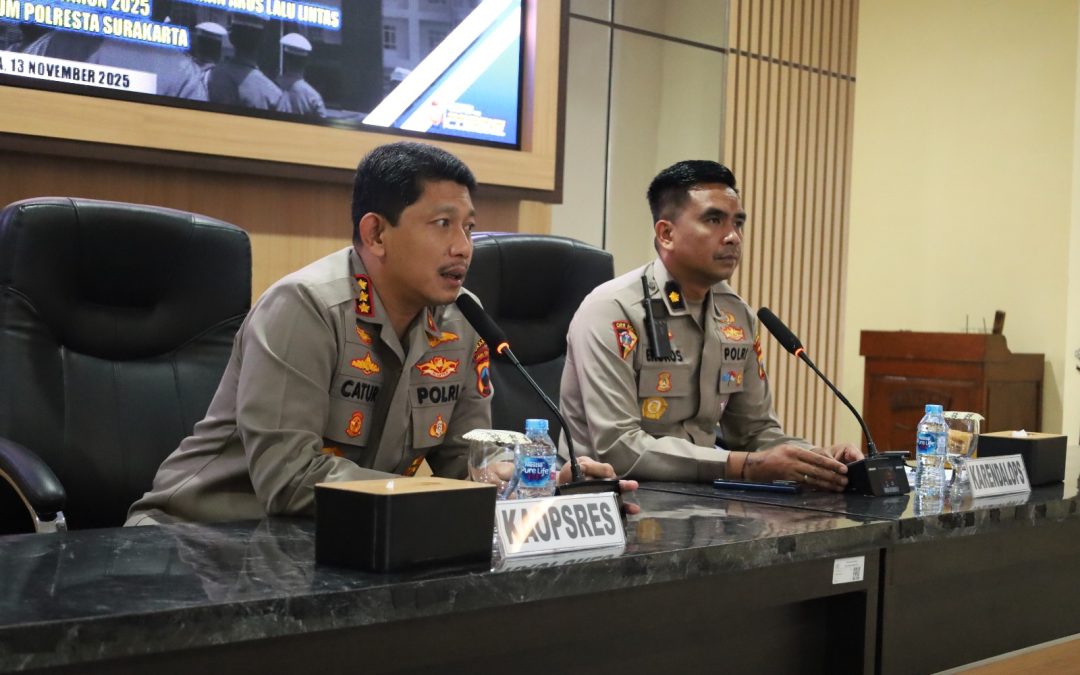 Polresta Surakarta Gelar Latpraops Zebra Candi 2025, Siapkan Personel Menuju Operasi Keselamatan Berlalu Lintas