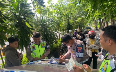 Operasi Zebra Candi 2025: 75 Pelanggar Terjaring dalam Operasi Gabungan di Jalan Ir. Sutami