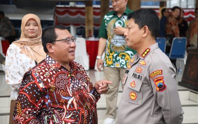 Jumat Curhat Kapolresta Surakarta Bersama Ketua DPRD Kota Surakarta di Semanggi Pasar Kliwon