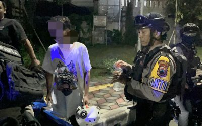 Tim Sparta Sat Samapta Polresta Surakarta Amankan Dua Warga Mabuk di Underpass Joglo
