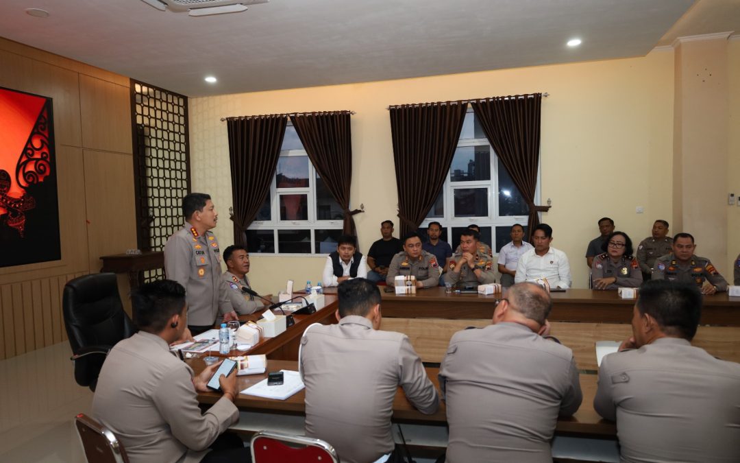 Kapolresta Surakarta Gelar Minggu Kasih Bersama PJU di Ruang PPKO