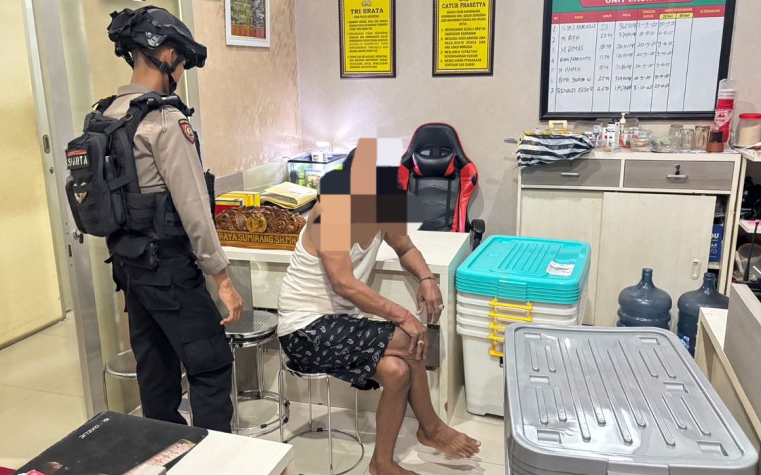 Gercep! Tim Sparta Amankan Pelaku Penganiayaan dengan Sajam di Area Kos Tipes